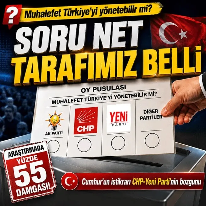Muhalefet Türkiye'yi yönetebilir mi?