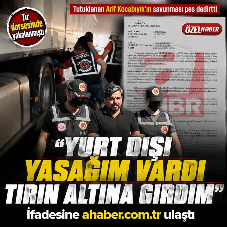 Arif Kocabıyık tutuklandı
