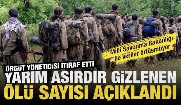 Fesih kararı alan PKK'dan büyük itiraf