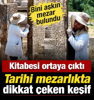 Van’daki Selçuklu Mezarlığı’nda yeni keşif