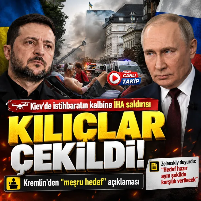 Rusya, Ukrayna'nın başkenti Kiev'e yönelik hava saldırıları kapsamında