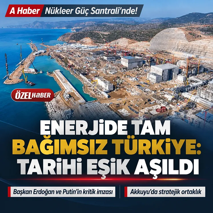 Mersin'deki dev projede sahaya girerek son durumu görüntülendi