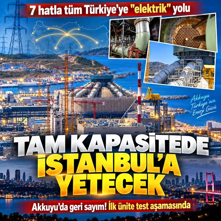 Türkiye'nin enerji tarihinde yeni bir dönem için geri sayım başladı