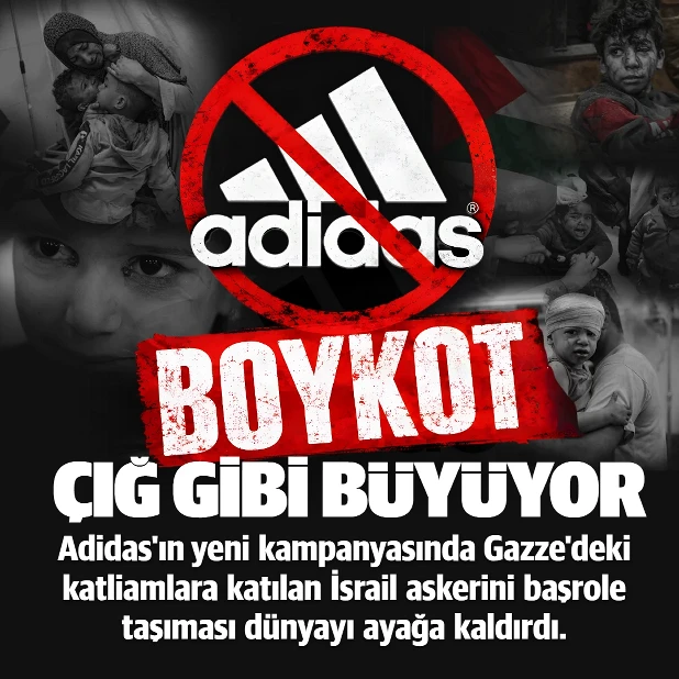 Adidas'a tepkiler çığ gibi artıyor