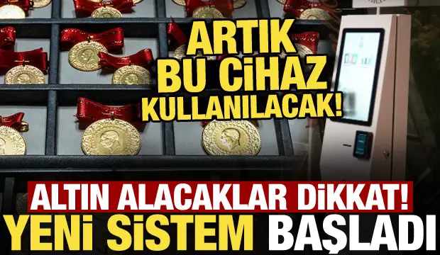 Hayata geçirilen “altın kiosk” uygulamasıyla vatandaşlar