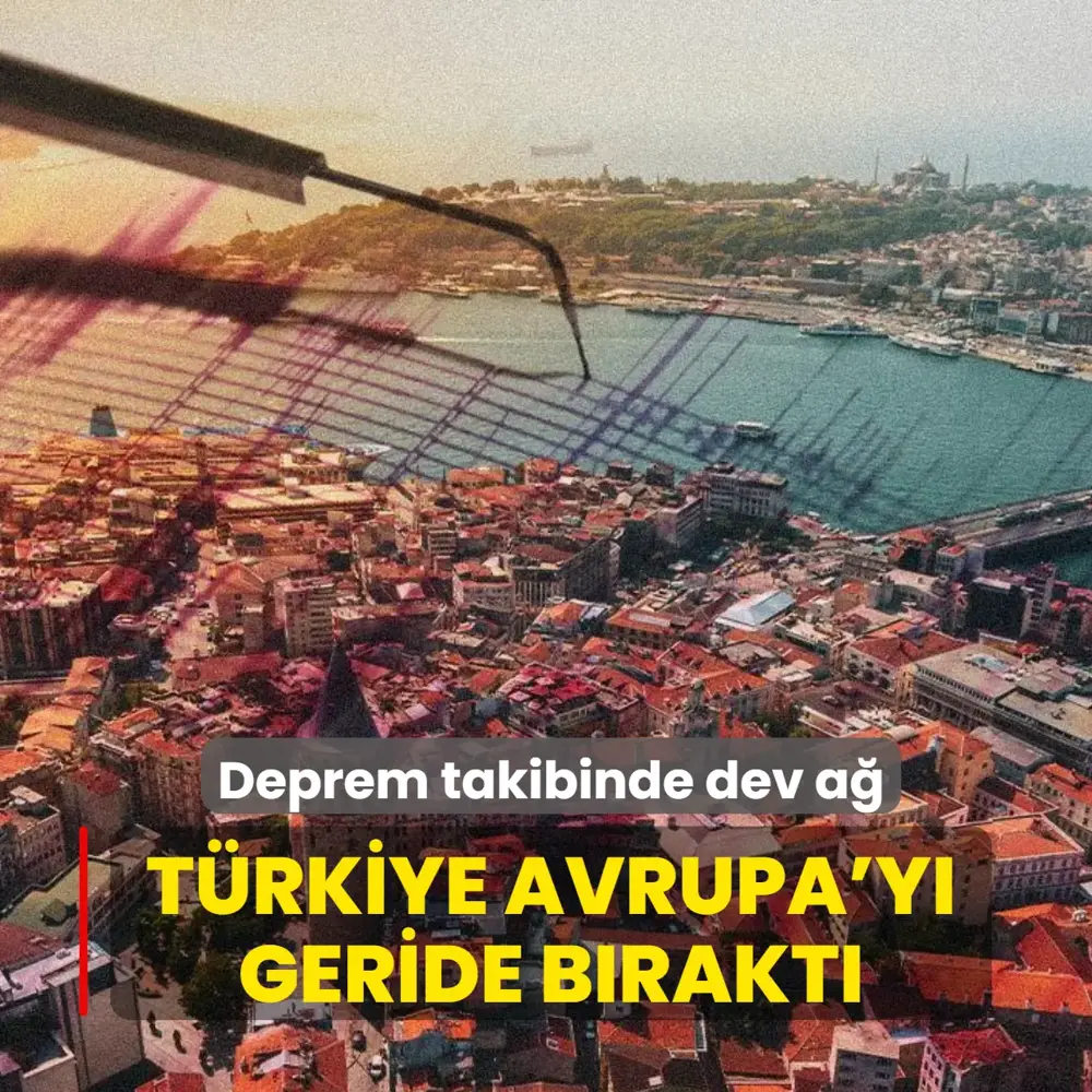 Türkiye Avrupa'yı geride bıraktı