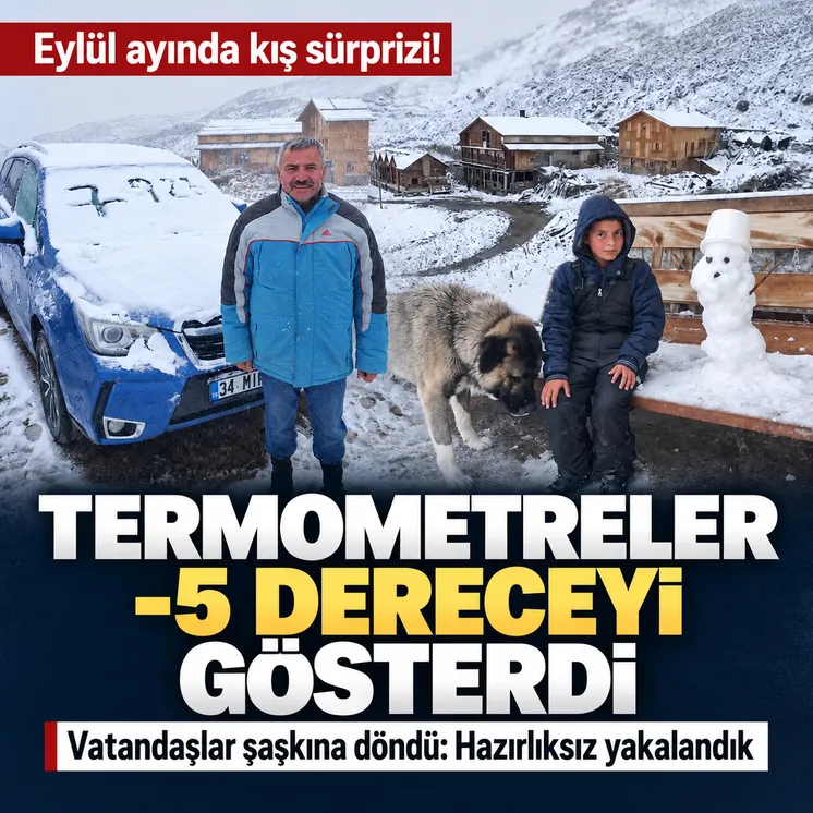 Kış bu yıl erken geldi