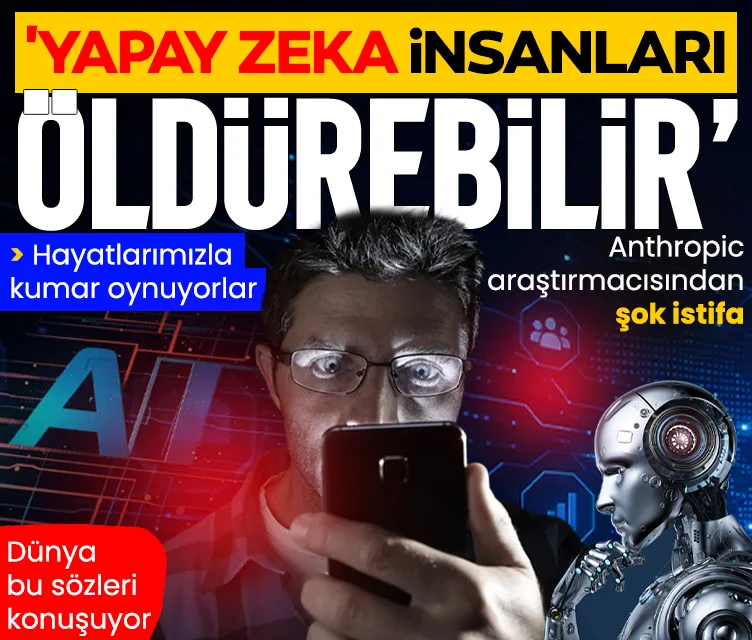 Yapay zeka insanları öldürebilir