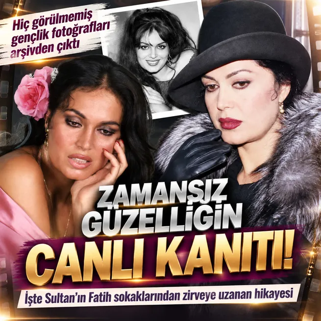Türkan Şoray'ın gençlik yıllarından olay fotoğraflar