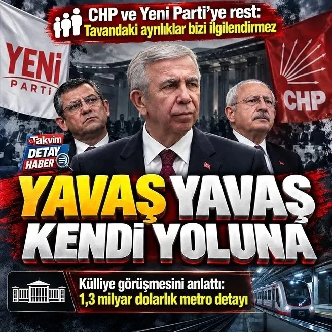 Ankara Büyükşehir Belediye Başkanı Mansur Yavaş