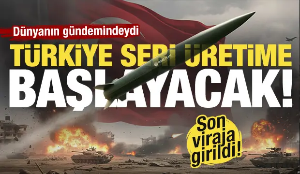 Türkiye'nin hipersonik füzesinde son viraj