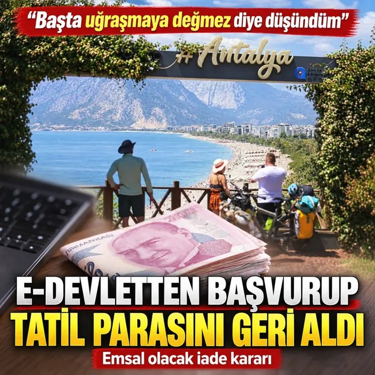 Vatandaşın e-Devlet üzerinden yaptığı başvuru sonuç verdi