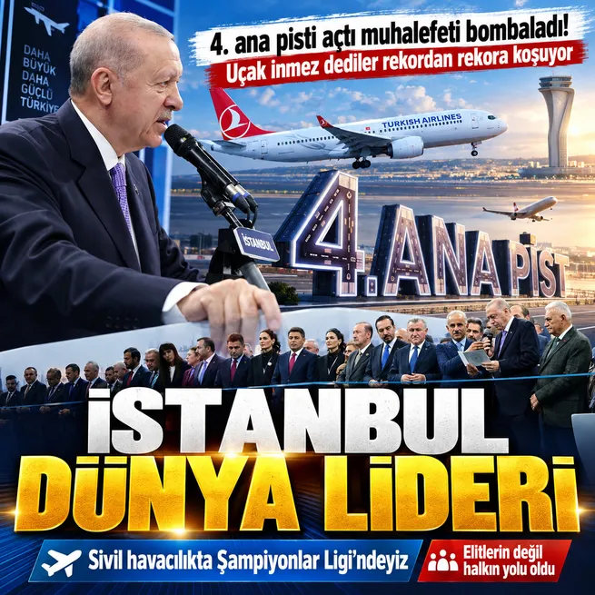 İstanbul Havalimanı'nda bir ilk