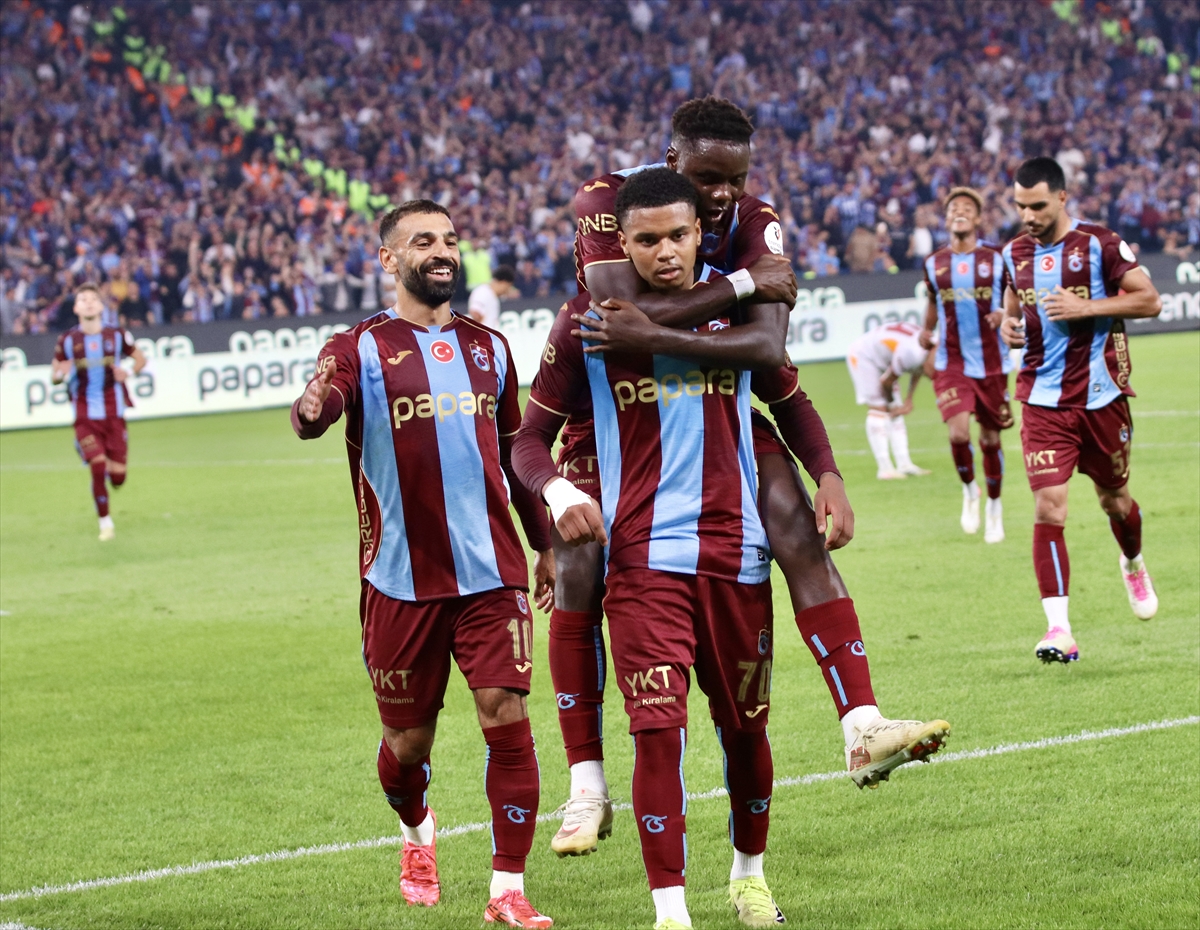 Mohamed Salah'ın liderlik ettiği Trabzonspor