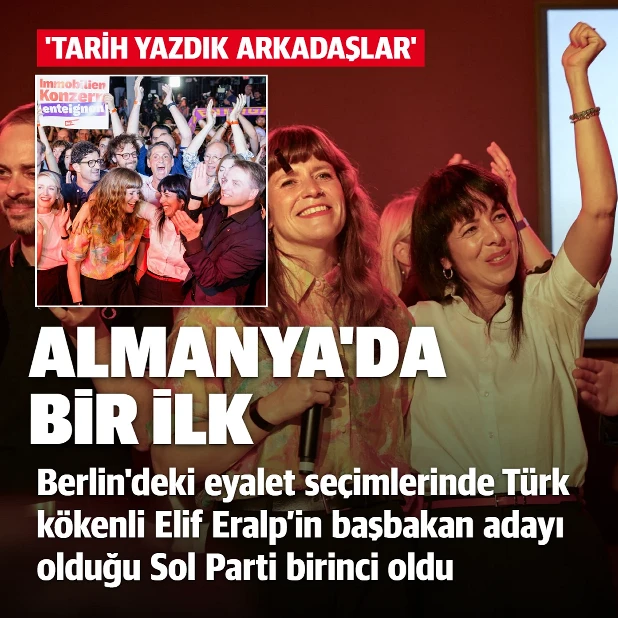 Berlin'de Türk kökenli Elif Eralp