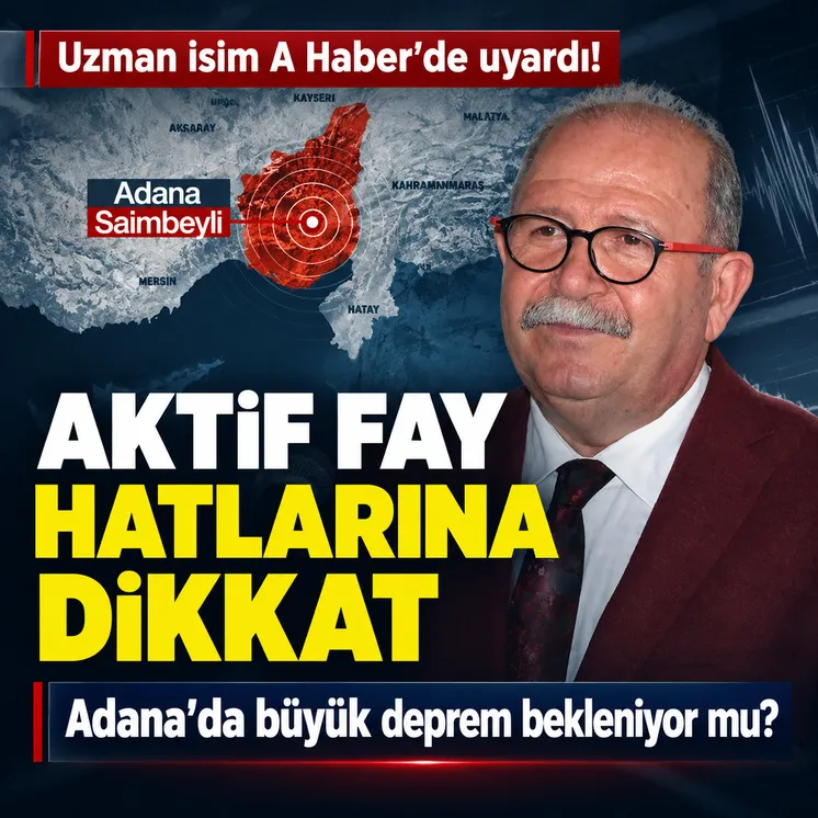 Adana'nın Saimbeyli ilçesinde meydana gelen 5 büyüklüğündeki deprem