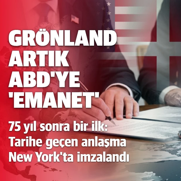 ABD Grönland'ın güvenliğinin sağlanacağı tarihi anlaşmayı imzaladı
