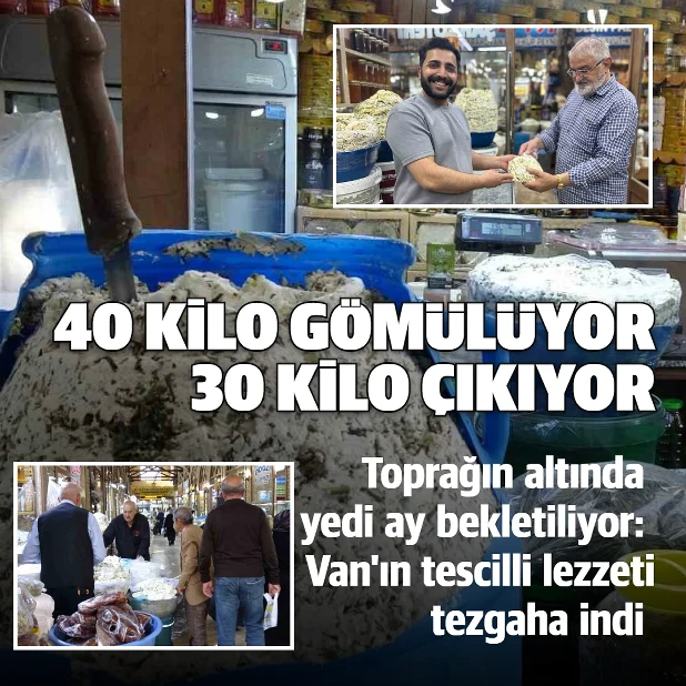 40 kilo gömülüyor, 30 kilo çıkıyor