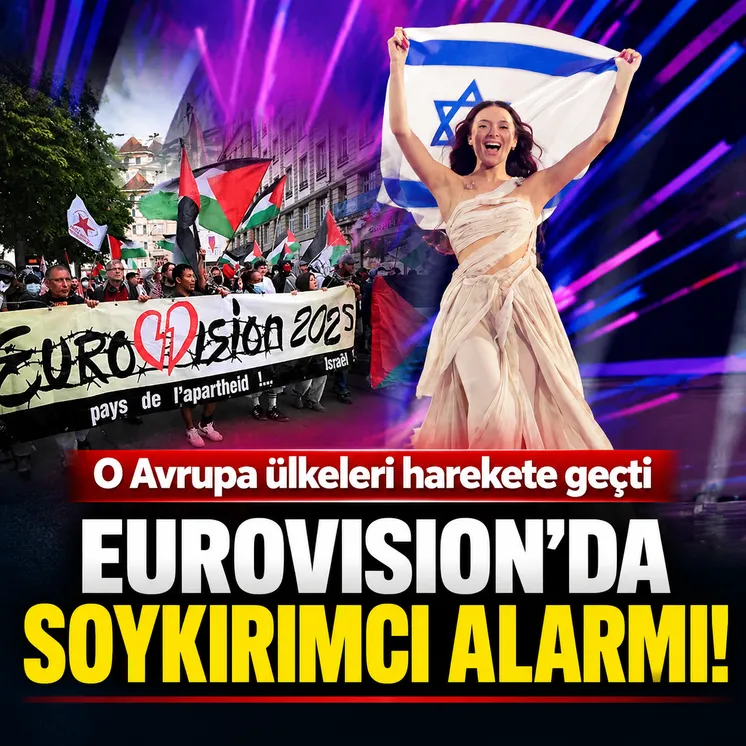 Eurovision'da katil İsrail krizi yeniden gündemde
