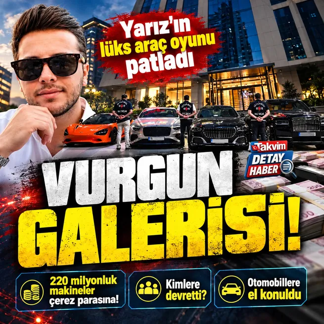 Muhammed Yarız'ın lüks araç oyunu
