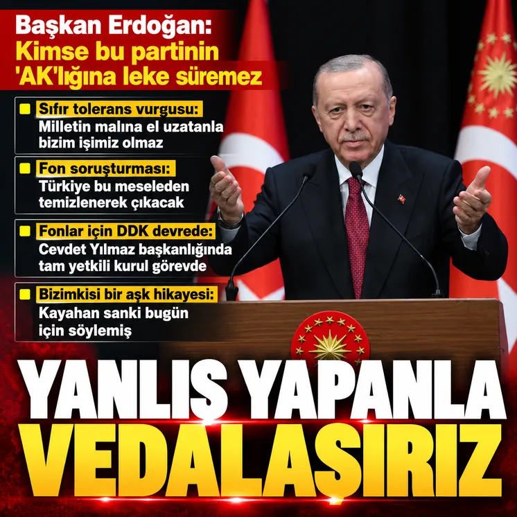 AK Parti’de sıfır tolerans mesajı