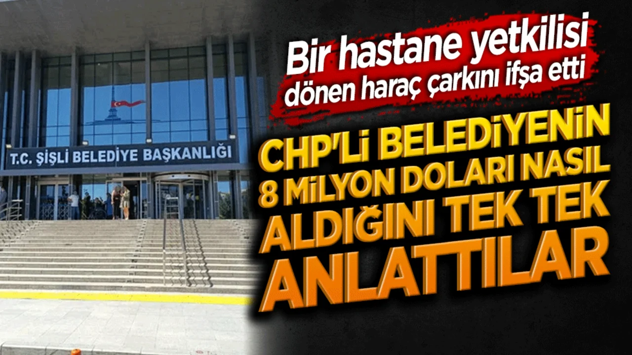 Bir hastane yetkilisi dönen haraç çarkını ifşa etti