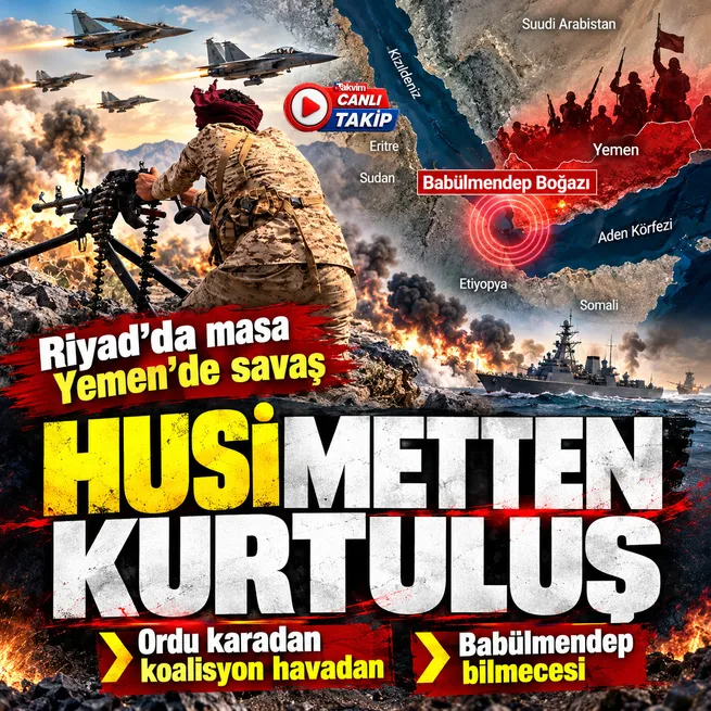 Riyad'da masa Babülmendep'te çatışma