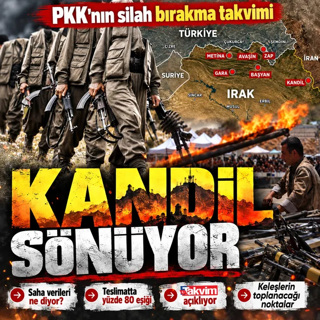 PKK/KCK'ya kasım ayarlı silah bırakma takvimi