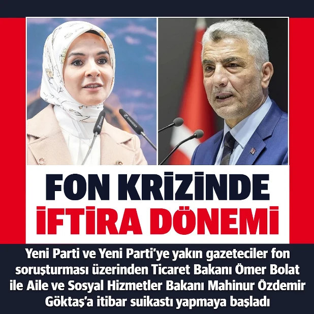 Fon soruşturmasında ‘iftira’ dönemi