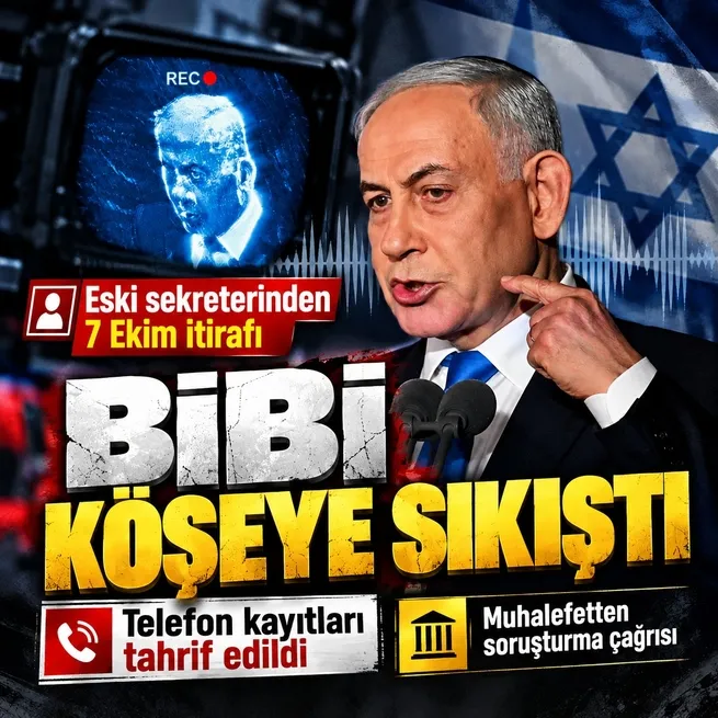 Muhalefetteki İsrail Evimiz Partisi lideri Avigdor Liberman da Netanyahu'yu hedef aldı