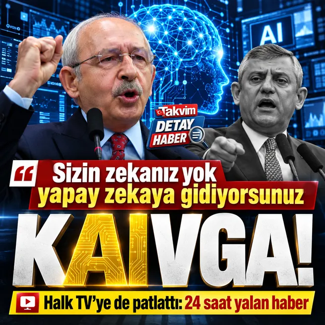 Kemal Kılıçdaroğlu'ndan Özgür Özel'e yapay zeka tepkisi