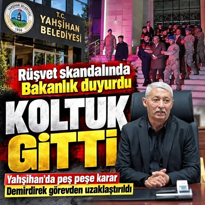 Rüşvet soruşturması Yahşihan’ı sarstı