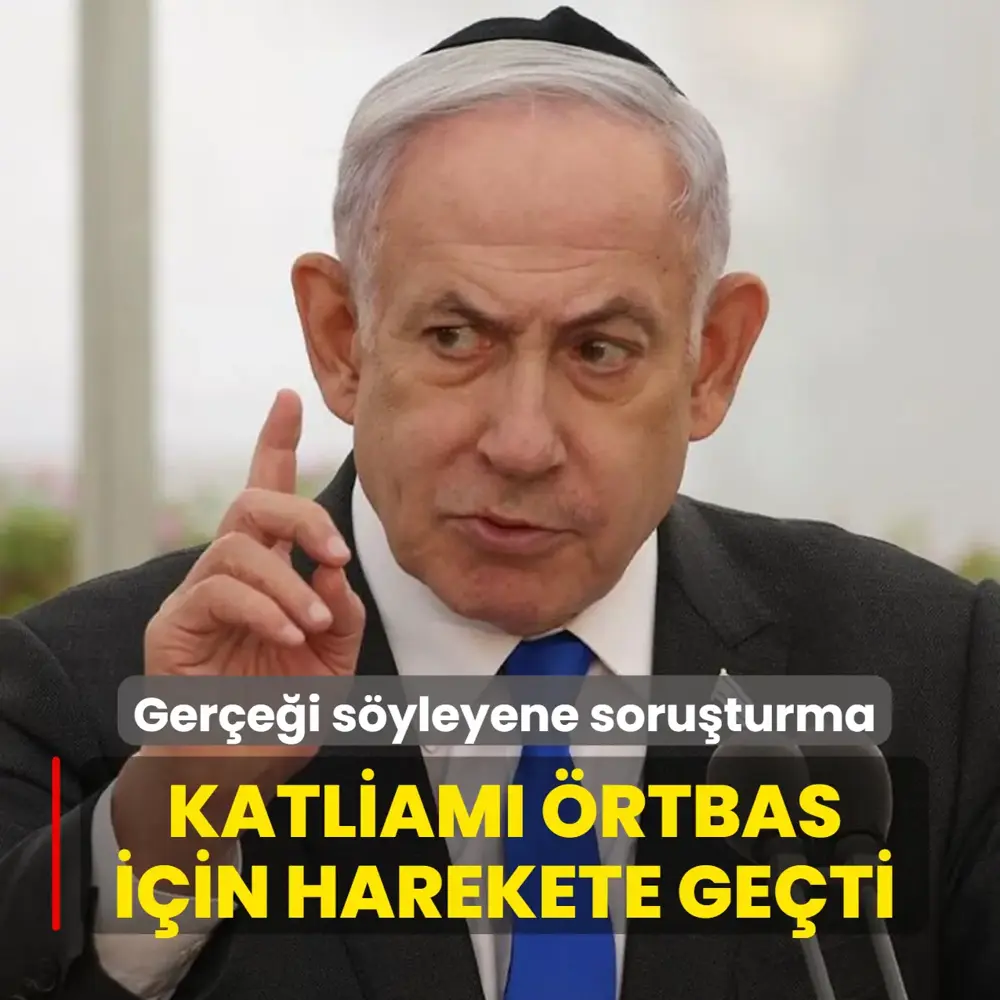 Soykırımcı İsrail Başbakanı Binyamin Netanyahu