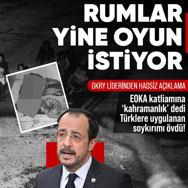 GKRY lideri EOKA'nın katliamını övdü!