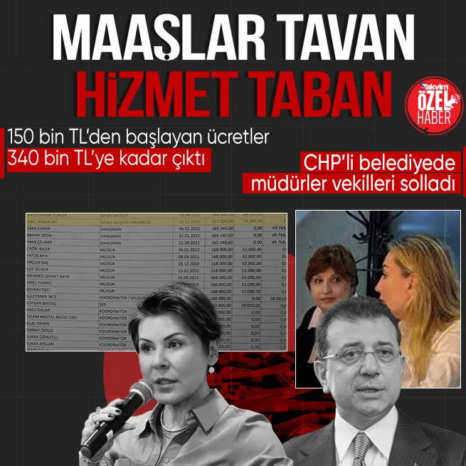 CHP’li İBB’de maaş vurgunu patladı!