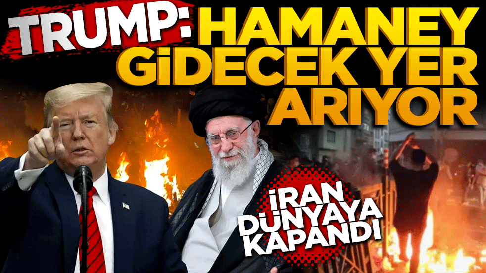 Trump: Hamaney gidecek bir yer arıyor