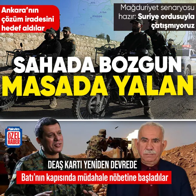 Suriye'nin toprak bütünlüğünü ve istikrarını hedef alan terör örgütü YPG/SDG