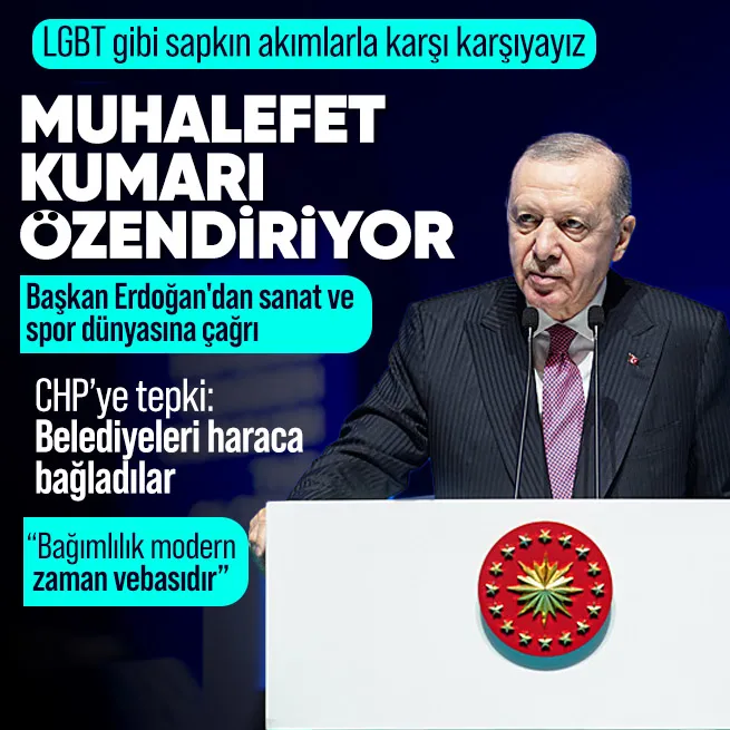 Hedef insandır, hedef ailedir, hedef milli ve manevi değerlerimizin tahrip edilmesidir