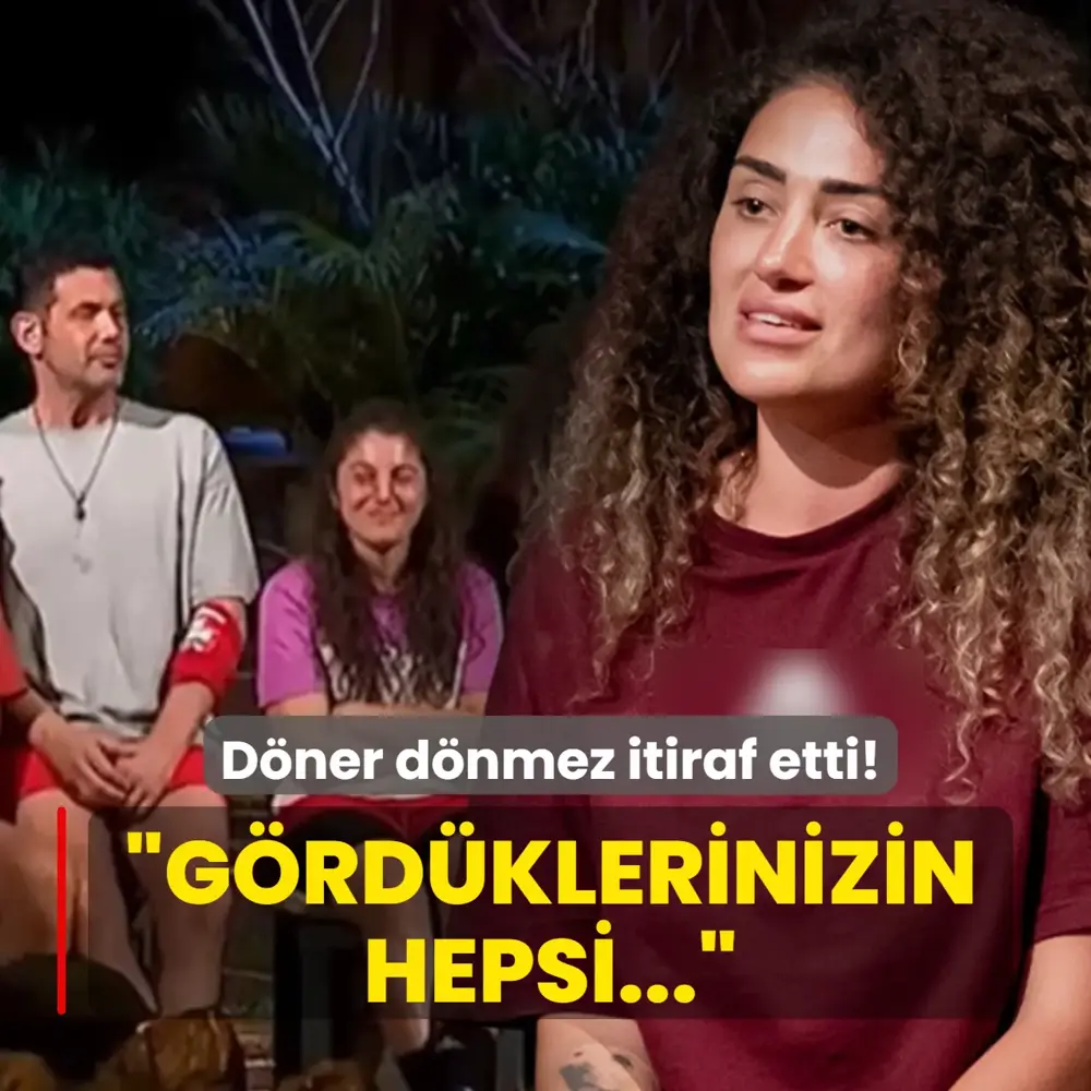Orada gördüğünüz kadar, yediğimiz şeyler. Survivor tabii ki kurgu değil arkadaşlar