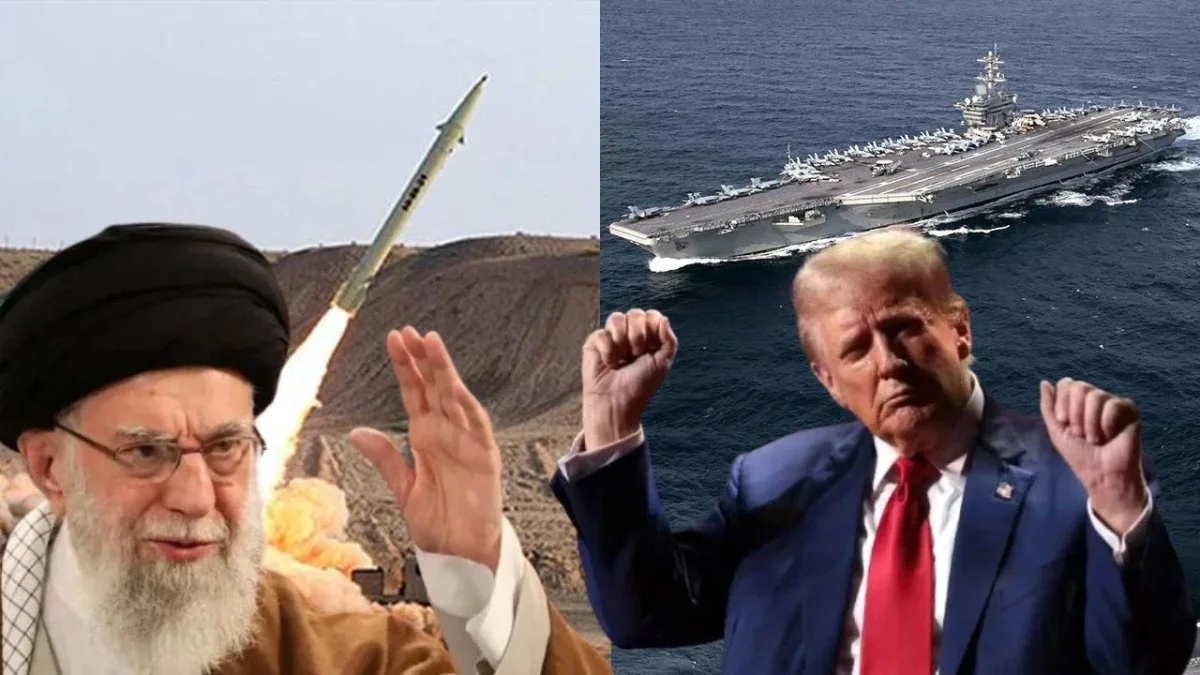 Trump, İran'ın yanında/yakınında büyük bir donanmalarının bulunduğunu