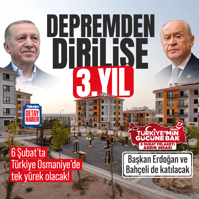 Deprem sonrası kırsal yerleşimlere yönelik 65 bin 672 köy evi inşa edildi