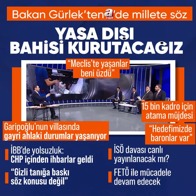 Bizim yasa dışı bahis illetinden kurtulmamız gerekiyor.