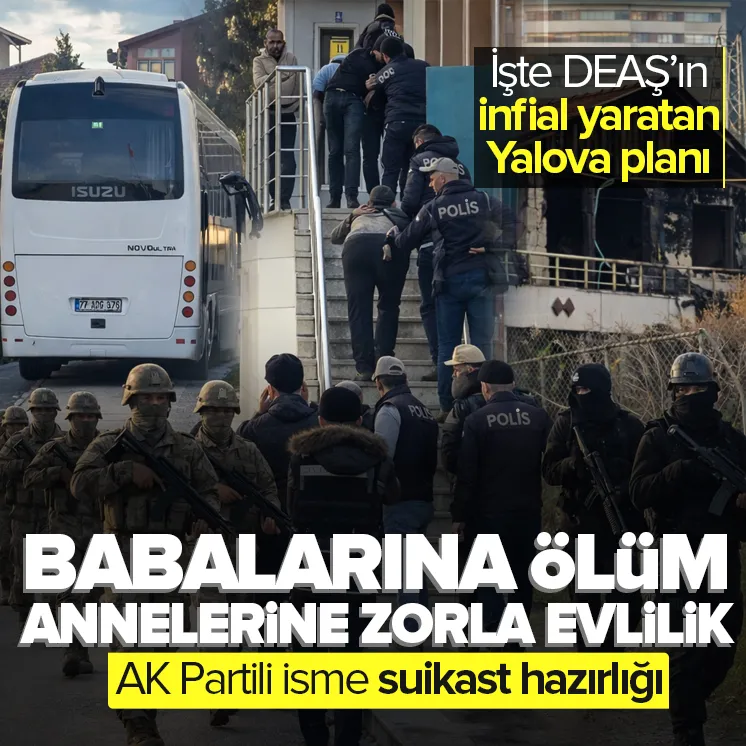 Türkiye'de altyapıyı oluşturmaya çalıştıkları, zamanı geldiğinde de eylemlere başlayacakları kaydedildi.