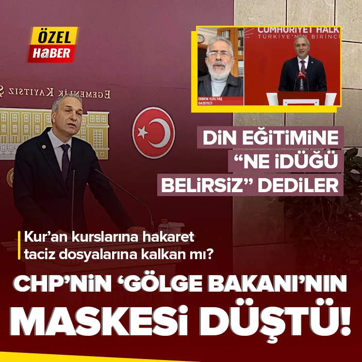 Siz laik eğitime düşmansınız, siz Türkiye'nin laikliğine düşmansınız