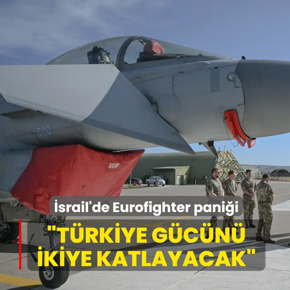 Eurofighter hamlesi İsrail'i panikletti