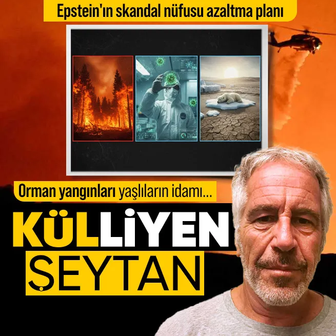 İklim değişikliğini ve orman yangınlarını aşırı nüfusla mücadele aracı olarak gören Epstein