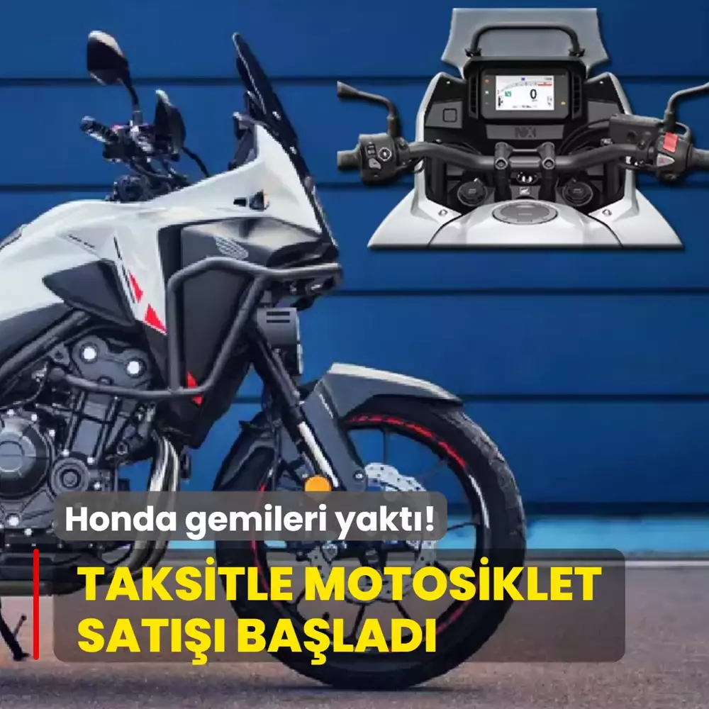 Honda birçok farklı motosiklet modeli satışa sunuyor