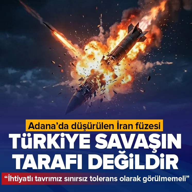 Güvenlik kaynakları tarafından Adana İncirlik'te imha edilen İran'a ait füzeye ilişkin bilgilendirme yapıldı