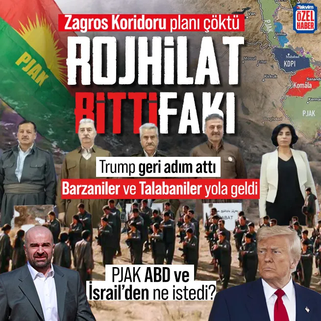 ABD ve İsrail'in İran'a yönelik saldırılarıyla eş güdümlü olarak hayata geçirilmek istenen "teröristan koridoru" planı çöktü.