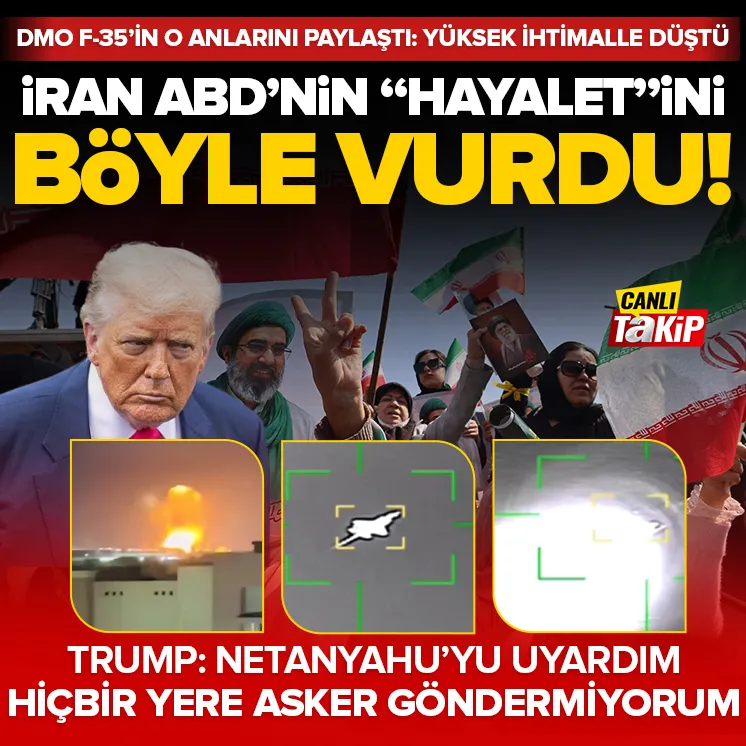 ABD Başkanı Trump İran'a yönelik açıklamasında Netanyahu'yu uyardığını belirtti